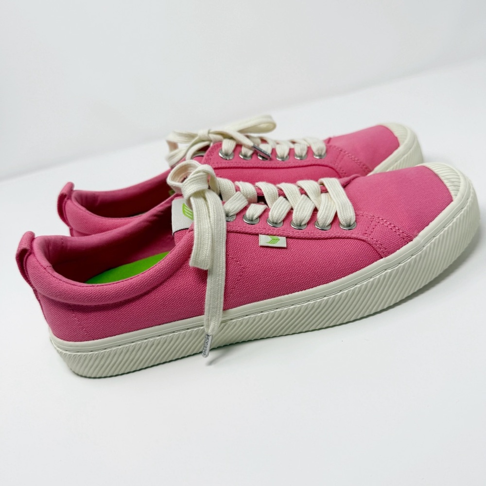 CARIUMA OCA Low Pink Lemonade Canvas Sneakers Women's Size 10.5 or Men's Size 9 - Picture 15 of 16